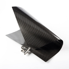 Flexible 0.3mm Thin Carbon Fiber Sheets High Straight  High Gloss Plain