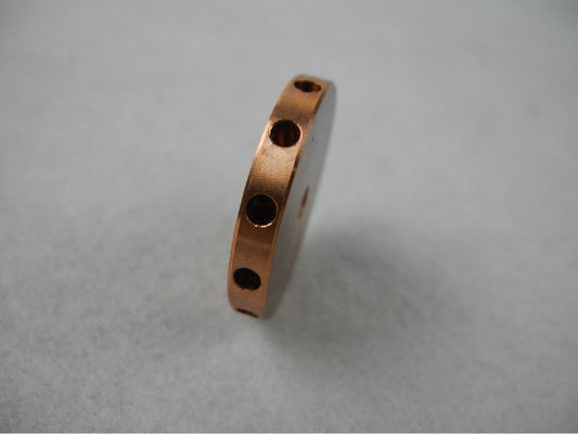 CNC Precision Turned Parts Round Turning Copper Disc 3.5mm diameter