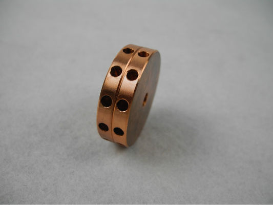CNC Precision Turned Parts Round Turning Copper Disc 3.5mm diameter