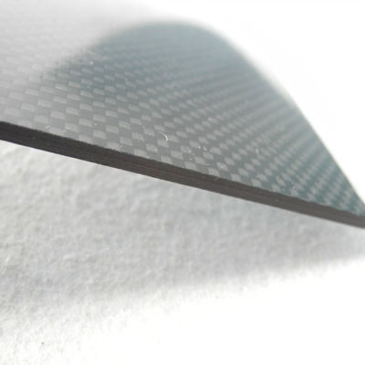 Weave Carbon Fiber Plate Flexible Tripod Type 3.0mm ±0.1mm Thickness