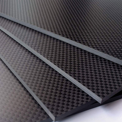 Lightweight 3K Carbon Fiber Sheet  5mm Thick 200 X 300mm