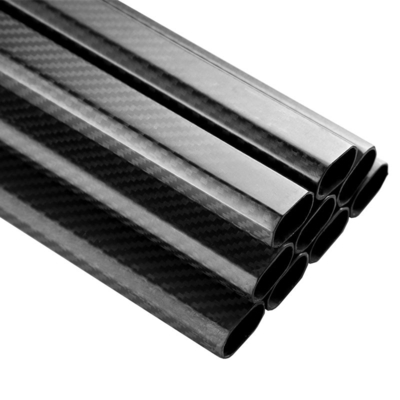 T300 T700 T800 UD Inside Carbon Fiber Rectangular Tube With 3K Surface