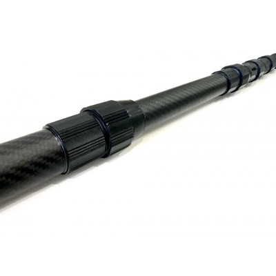 Heavy Duty Locking Telescopic Carbon Fiber Pole 3K Telescoping Carbon Fiber Tubes