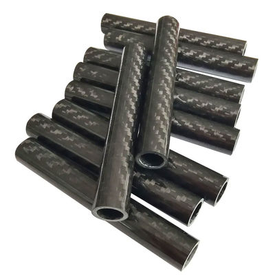 Lightweight Carbon Fiber Tube with Custom Thickness and High Strength-to-Weight Ratio for Aerospace and Robotics