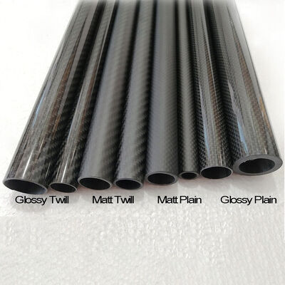 100% 3K Roll Wrapped Carbon Fiber Tube Manufacturer for Different Applications