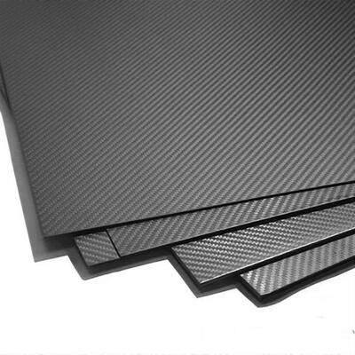 500X600X5MM 100% 3K Plain Weave Carbon Fiber Sheet Laminate Plate Panel 5mm Thickness (Glossy Surface)