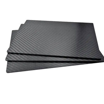 3K Twill Weave Carbon Fiber Sheet with High Gloss Surface and 3200Mpa Tensile Strength for Industrial Applications