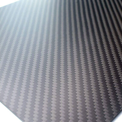 3K Twill Weave Carbon Fiber Sheet with High Gloss Surface and 3200Mpa Tensile Strength for Automotive