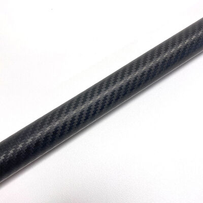 100MM OD x 96MM ID Carbon Fiber Tube 3K 500MM Long (Roll Wrapped) Carbon Pipe