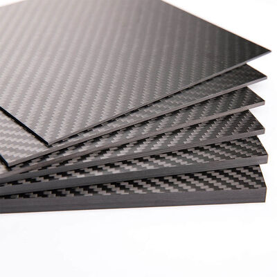 Light Weight High Strength-to-Weight Ratio Carbon Fiber Plate with CNC Machining