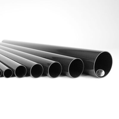 Custom Lightweight, High-Strength 14mm Diameter 3K Carbon Fiber Tube