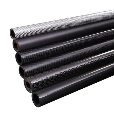 3K Carbon Fiber Tube Pipe Strong and Tough Wear-resistance with All Sizes Available