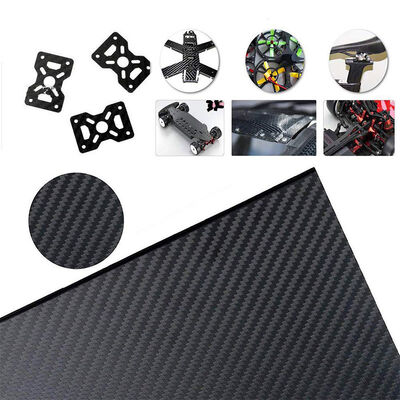 High Strength 100% 3K Carbon Fiber Plate Sheet for Industrial Applications