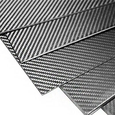 600MM*600MM Carbon Fiber Sheet Plate, Custom Thickness, 3K Twill/Plain Weave CFRP Panel