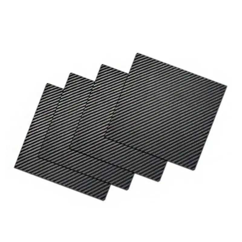 Corrosion Resistance Carbon Fibre Fabric - Carbon Fiber Sheet Plate 3K 8mm Activated 2mm
