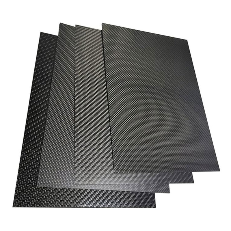 0.5mm 200x300mm 100% Pure Carbon Fiber Board Laminate Plate Panel 3K Twill Matte Finish