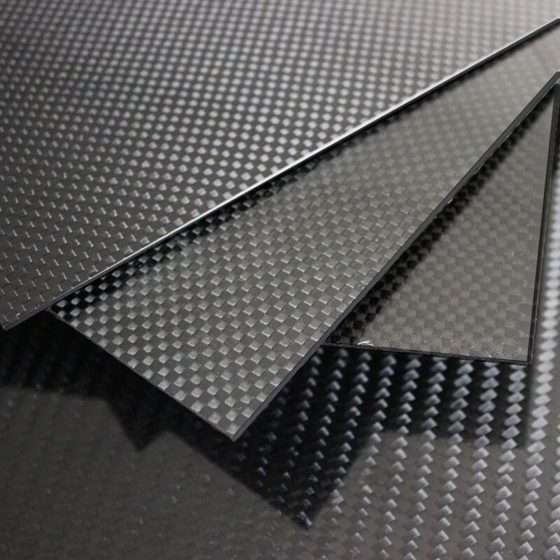 3K Carbon Fiber Plate Sheet 125mm X 75mm X 3MM Thickness Pure Carbon Fiber Board