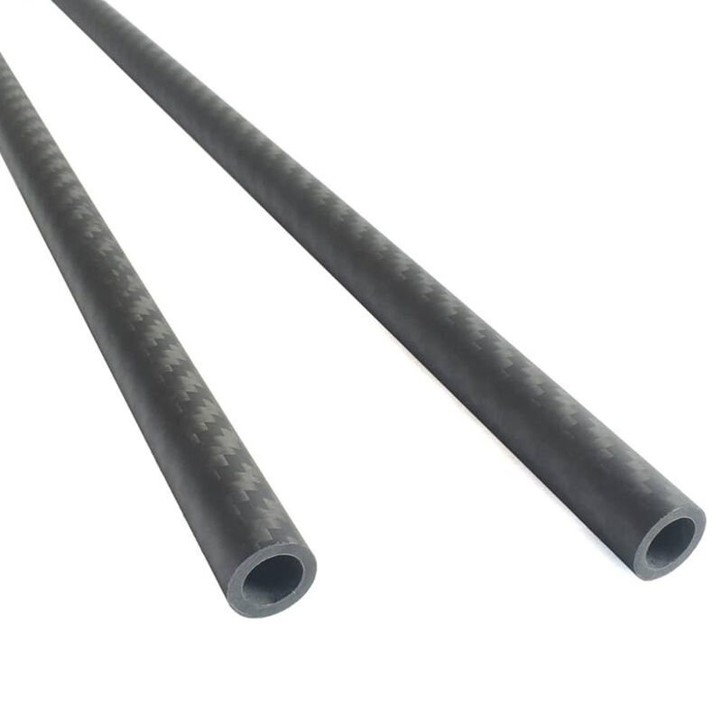 3K Plain Matte Small Diameter Carbon Fiber Tube with Custom Sizes for Industrial and Aerospace Applications