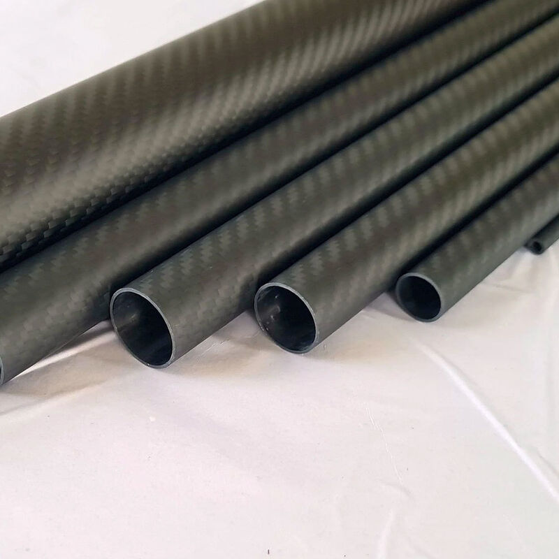 Roll Wrapped 3K Carbon Fiber Tubes | Lightweight Carbon Fiber Pipes